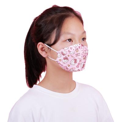 China Hot selling comfortable fit design best new spunlace fabric printing kids mask kf94 for sale