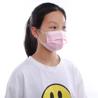 China Factory Direct Sales Breathable Child Kids Disposable Face Mask With Print for sale