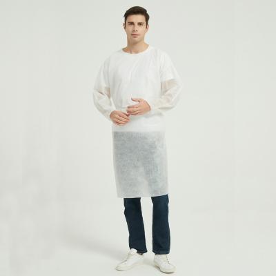 China Breathable Doctors Cuff SMS 510k Knitted Surgical Gown for sale