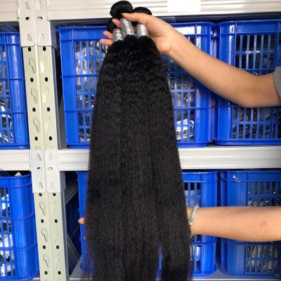 China Wholesale Raw Cuticle Aligned Hair Bundle Curly Straight, Grade 9a Peruvian Virgin Curly Straight Hair, Best Sellers Yaki Hair Weaves for sale