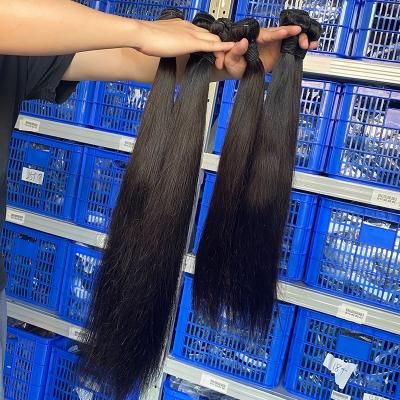 China Unprocessed Silky Straight Wave Hair Weave Bundles, 100% Cuticle Aligned Malaysian Hair Seller, Wholesale Raw Straight Virgin Hair Extensions for sale