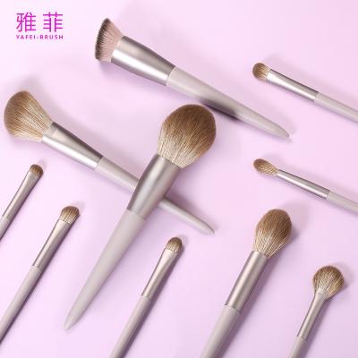 China 281A59412 Modische weiche synthetische Make-up-Bürste 12 Stück Make-up-Bürsten zu verkaufen