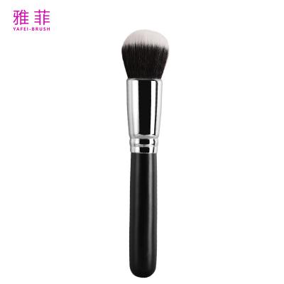 China Premium Vegan  Single Foundation Brush Dense Flat Cream Makeup Brushes for sale