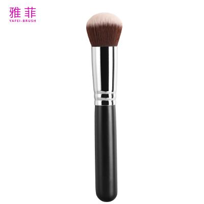 Cina A19 Professional Wood Handle Cosmetic Foundation Brush Logo personalizzato in vendita