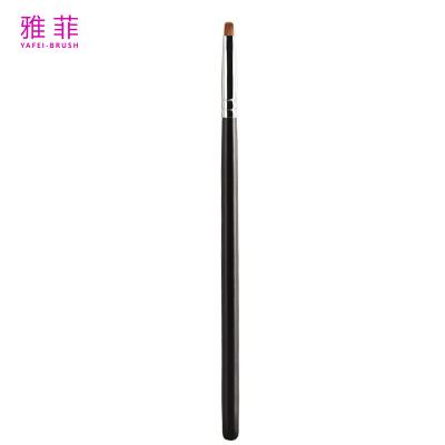 China Kolinsky Sable Hair Dual Purpose Lip Makeup Brushes Lipstick Makeup Brush for sale