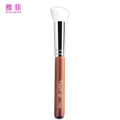 China F09 Fluffy Dense White Natural Goat Hair Makeup Brush Powder Makeup  Brush for sale