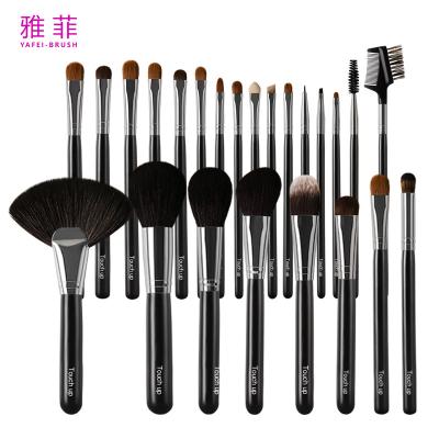 China 151A43224 24PCS Professionele OEM ODM make-up borstel set met make-up zak Animal Hair Customise Factory Te koop