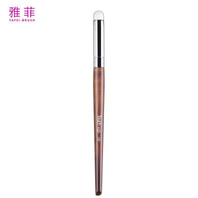 China TOCHE UP 10 escova de lábios profissional cabeça redonda concealer personalizado batom borracha escova de mistura de lábios escova à venda