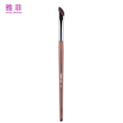 Cina TOUCH UP 14 Eyeliner Sopracciglia spazzola di legno lusso Vegan Design Custom private label in vendita