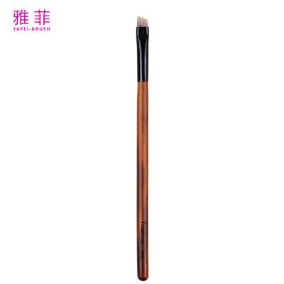 China T18 Personalización de cepillo de cejas Eyeliner de precisión delgado Firme y apretado Brillo de maquillaje hecho a mano en venta