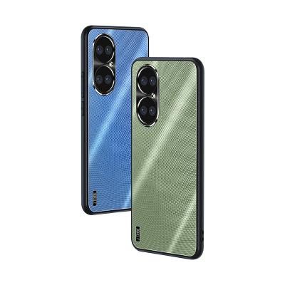 China Luxury Shockproof Soft TPU Camera Lens Protection Metal Phone Case For Huawei P50 P40 pro Fundas Para Celular Coque Mobile Phone Bags for sale