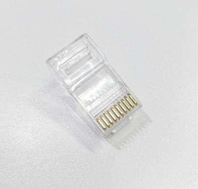 China Factory Power Cat 5e Network Connector RJ50 10P10C Plug UTP Male Modular Plug High Quality Chian Connector Electrical Factory Plug Connectors for sale