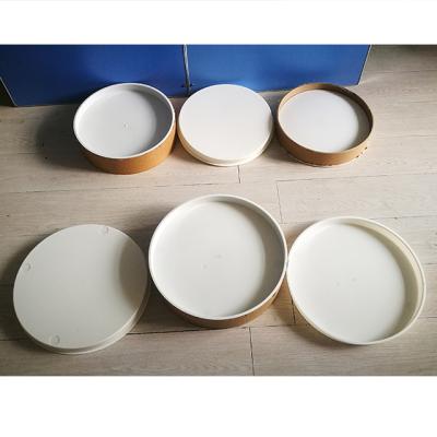 China Large Size Plastic Customized Plastic Plug /Lid/Cover For Paper Tube for sale