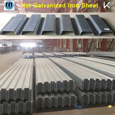 China Mezzanine rack plate/Hot dipped galvanized iron sheet 2018 decking sheet/roofing floor sheets with price for mezzanine rack use for sale