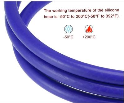 China Verouderingsresistentie warmte siliconen rubber vacuümpijp hydraulische slang 13/32 inch Te koop