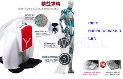 China High-Tech Gyroscopic Unicycle Electric Scooter of Rechargeable Battery for sale