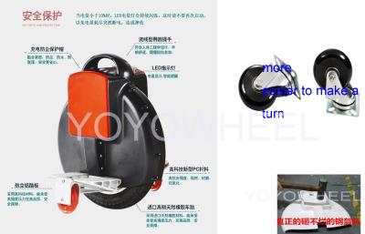 China One Wheel Stand Up Scooter with Gyro system for sale