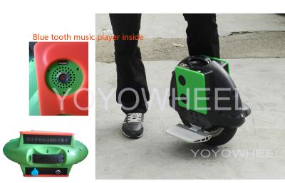 China Black Self Balancing Electric Scooter with bluetooth controller / music player for sale