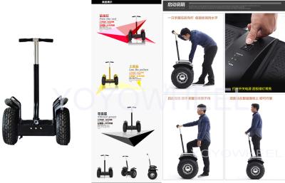 China battery powered Segway Electric Scooter for sale