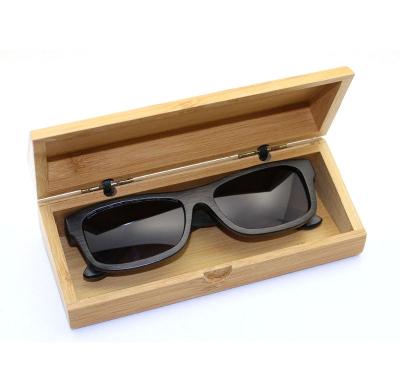 China Watch packing 100% real deal cheap customized eco-friendly natural bamboo wood 2022 eye glass storage for sale