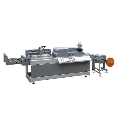 China Garment Shops Single Color Lace Silk Screen Printing Machine For Satin Ribbon, Garment Care Label Cotton Tape Printing Machine JDZ-2001 for sale