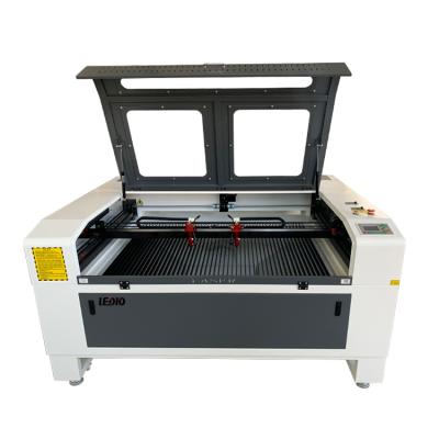 China 1390 Size CO2 Laser Cutting Machine MDF Laser Cutter Water Cooled Double Acrylic Heads Laser Machinery for sale