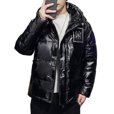 China New viable casual men's winter thickening loose large size men's jacket short smart men's jacket for sale