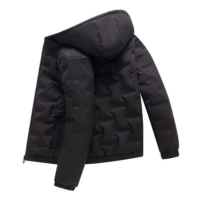 China New Custom Made Cotton Viable Jacket Men's Hooded Jacket Cotton Warm Warm Cold Jacket for sale