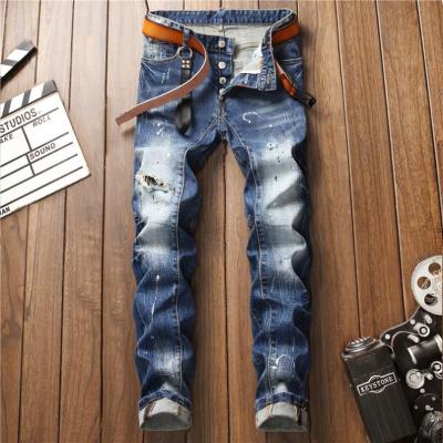 China 2021wholesale men's jeans breathable custom men's jeans new stylish custom jeans for sale