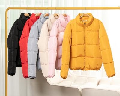 China 2020 Women's Anti-Shrink Down Jacket Cotton Coat Stand Collar Winter Clothes New For Down Coats Custom Women's Coats for sale