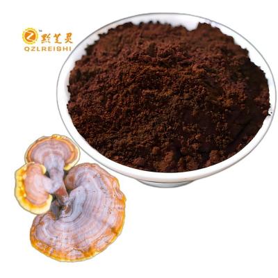 China Food Pure natural Reishi food grade 98% broken organic Ganoderma spore powder extract powder for sale