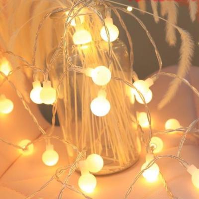 China Decration Mini Lamp Christmas Lights Balls /LED Warm White Garden Ball Light For Outdoor Decoration for sale