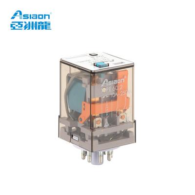 China Asioan 60.2 General Purpose Epoxy Relay 12v 10a Relay 24v 220 for sale