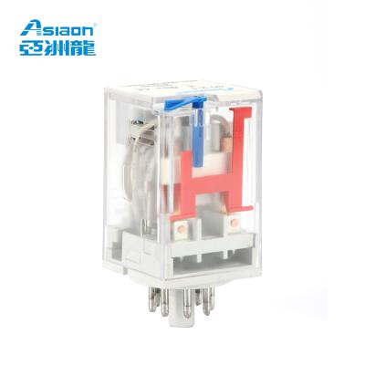 China ASIAON Wenzhou Price 220 VAC 10A 8 PIN General Purpose Relay 90.2 Epoxy Cheap Relay 20a 220v for sale