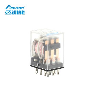 China Full Set Epoxy 24V Electronic 48V 110V 11 Pin General Purpose Relay MY3 from ASIAON for sale