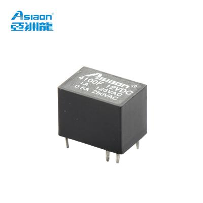 China Asiaon JRC-21F 4100 Small PCB Sealed Relay 1Z 1H 1A 250VAC/30VDC 2A 125VAC 5pin 6pin 3v5v6v9v12v24v for sale