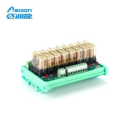 China 8 Channel Epoxy Relay Module DC24V PLC Control MCU Microcontroller Development Board Accessories for sale