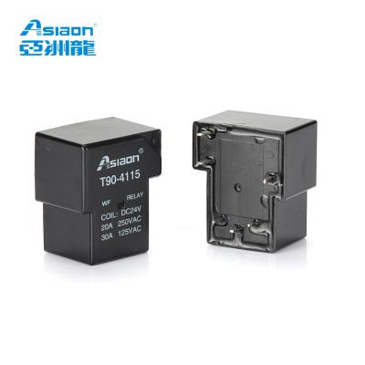 China Asiaon sealed pcb relay 12v 30a t90 pcb relay jqx power pcb relay for sale