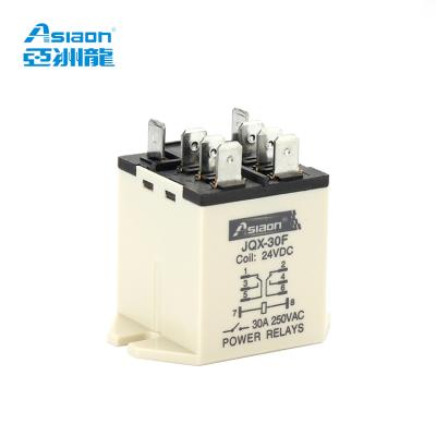 China Miniature Epoxy Relays Mini PCB Power Relays 30A 6 Pin 8 JQX-30F for sale