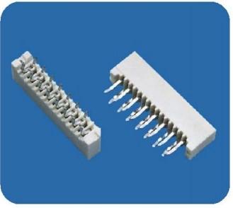 China 1.0mm pitch FFC/FPC Non Zif  connectors,straight angle for sale