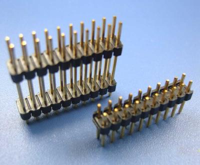 China Copy samtech 2.54MM pitch Pin Header,dual rows,dip for sale