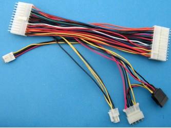 China China  computer wire cable harness assembly SATA and Molex 5556 for sale