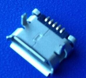 China Replacement Micro usb 5P-F 6.4,pin leg lenth1.6, with locator for sale