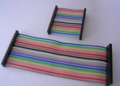 China China brand OEM 2.54mm colorful IDC cable,single rows for sale