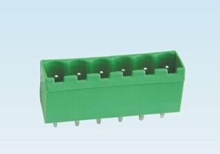 China UL1059 Green 5.8MM Pitch Plug In Terminal Block For PCB , Female for sale