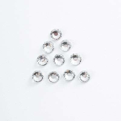 China Wholesale 6ss Hotfix Flatback Rhinestone Glass Stone Flatback Hotfix Multiple Colors For Clothes for sale