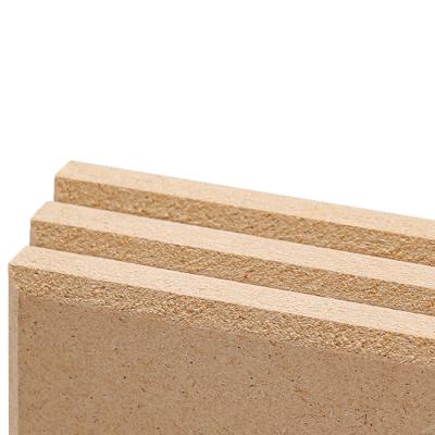 China Moisture Proof Raw MDF / Melamine Faced MDF Plain MDF For Furniture And Decoration for sale