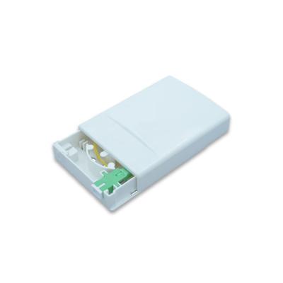 China One SC or 2LC Adapter Connects GPMB-D OEM 1 Optical Core Wall Mounted FTTH Terminal Box for sale