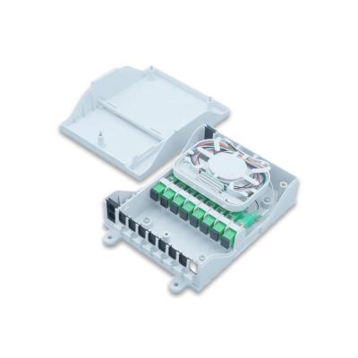 China Small& Lightweight FTB-S108-B Rohs FTTH Without Ear Adapter 1*8 Splitter Distribution Box for sale