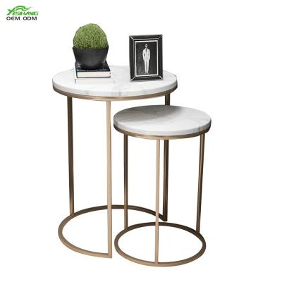 China Rust Protection Professional Custom Fashion Marble Side Table for sale